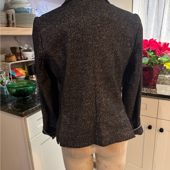 JCrew Women's Charcoal Double-Breasted Jacket - Picture 5 of 11